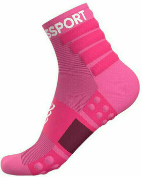 Juoksusukat Compressport Training Socks 2-Pack Pink T2 Juoksusukat - 8