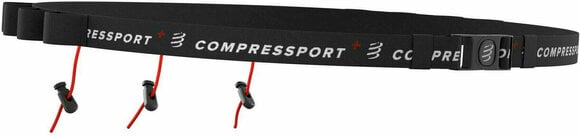 Tekaški kovček Compressport Race Belt Black UNI Tekaški kovček - 2
