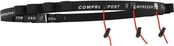 Tekaški kovček Compressport Race Belt Black UNI Tekaški kovček - 6