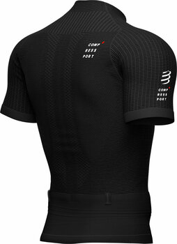 Tricou cu mânecă scurtă pentru alergare Compressport Trail Postural SS Top Black XL Tricou cu mânecă scurtă pentru alergare - 4