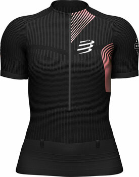 Laufshirt mit Kurzarm
 Compressport Trail Postural Top Black S Laufshirt mit Kurzarm - 2