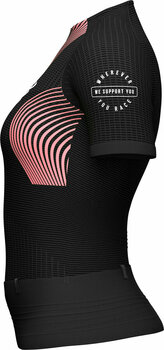 Löpartröja med kort ärm Compressport Trail Postural Top Black S Löpartröja med kort ärm - 7