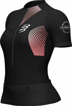 Running t-shirt with short sleeves
 Compressport Trail Postural Top Black M Running t-shirt with short sleeves - 8