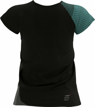 Тениска с къс ръкав за бягане
 Compressport Performance T-Shirt Black L Тениска с къс ръкав за бягане - 5