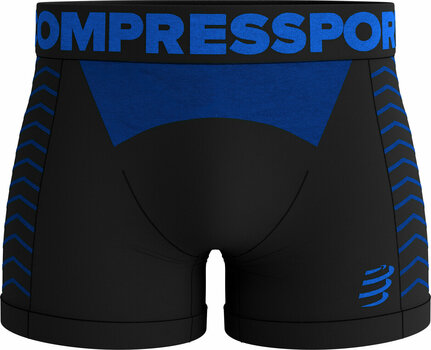 Ropa interior para correr Compressport Seamless Boxer Black S Ropa interior para correr - 2