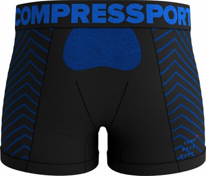 Ropa interior para correr Compressport Seamless Boxer Black S Ropa interior para correr - 5