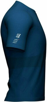 Tekaška majica s kratkim rokavom Compressport Trail Half-Zip Fitted SS Top Blue S Tekaška majica s kratkim rokavom - 7