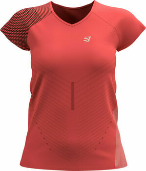 Koszulka do biegania z krótkim rękawem
 Compressport Performance T-Shirt Coral L Koszulka do biegania z krótkim rękawem - 2