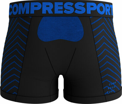 Бельо за бягане Compressport Seamless Boxer Black M Бельо за бягане - 5