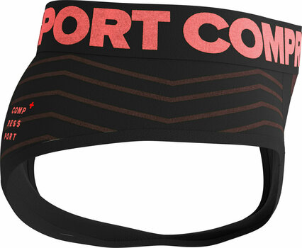 Ropa interior para correr Compressport Seamless Boxer Black S Ropa interior para correr - 3