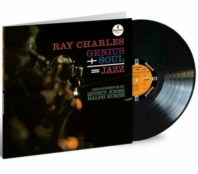 Vinylskiva Ray Charles - Genius + Soul = Jazz (LP) Reedition - 2