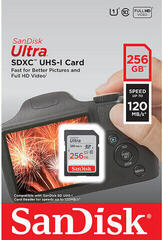 Memorijska kartica SanDisk Ultra 256 GB SDXC SDSDUN4-256G-GN6IN SDXC 256 GB Memorijska kartica - 1