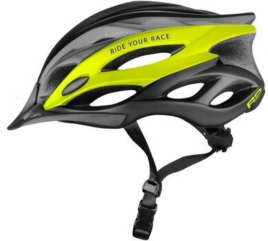 Cyklistická helma R2 Wind Helmet Matt Grey/Neon Yellow S Cyklistická helma - 3