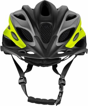 Bike Helmet R2 Wind Helmet Matt Grey/Neon Yellow S Bike Helmet - 4