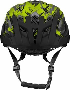 Kid Bike Helmet R2 Wheelie Helmet Black/Neon Yellow/Grey Matt S Kid Bike Helmet - 5