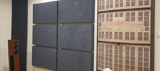 Chłonny panel z drewna Mega Acoustic Fiberstandard120 Grey Chłonny panel z drewna - 2