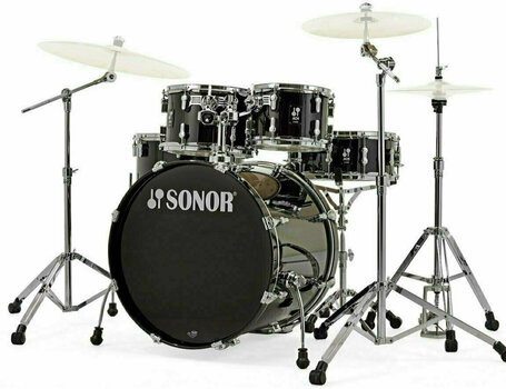 Akustická bicí souprava Sonor AQ1 Stage Piano Black - 2