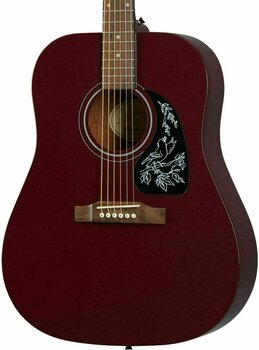 Dreadnought Guitar Epiphone Starling Wine Red - 3