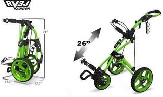 Manual Golf Trolley Rovic RV3J Junior Arctic White Manual Golf Trolley - 3