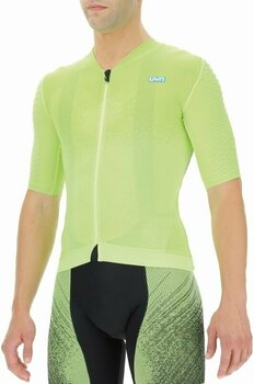 Maillot de cyclisme UYN Airwing OW Biking Man Shirt Short Sleeve Yellow/Black S - 2