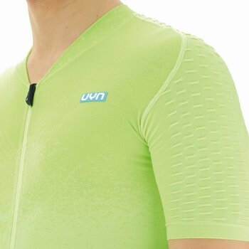 Maillot de cyclisme UYN Airwing OW Biking Man Shirt Short Sleeve Maillot Yellow/Black XL - 3