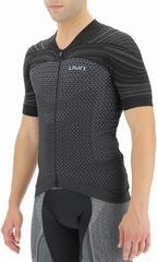 Odzież kolarska / koszulka UYN Coolboost OW Biking Man Short Sleeve Koszulka Bullet/Jet Black S - 1