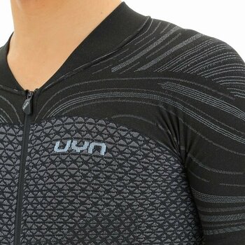 Odzież kolarska / koszulka UYN Coolboost OW Biking Man Shirt Short Sleeve Bullet/Jet Black S - 3