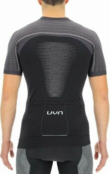 Fietsshirt UYN Granfondo OW Biking Man Shirt Short Sleeve Jersey Blackboard/Charcol M - 5