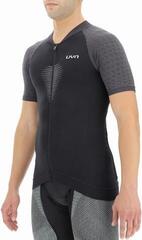 Μπλούζα Ποδηλασίας UYN Granfondo OW Biking Man Short Sleeve Blackboard/Charcol - 1