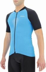 Maillot de ciclismo UYN Granfondo OW Biking Man Short Sleeve Danube Blue/Blackboard - 1