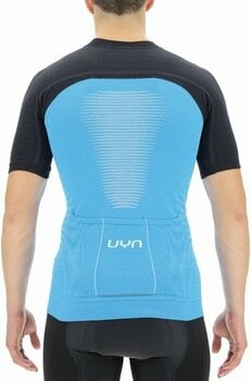 Camisola de ciclismo UYN Granfondo OW Biking Man Shirt Short Sleeve Danube Blue/Blackboard L - 5