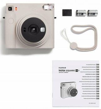 Instantcamera Fujifilm Instax Sq1 Chalk White - 6