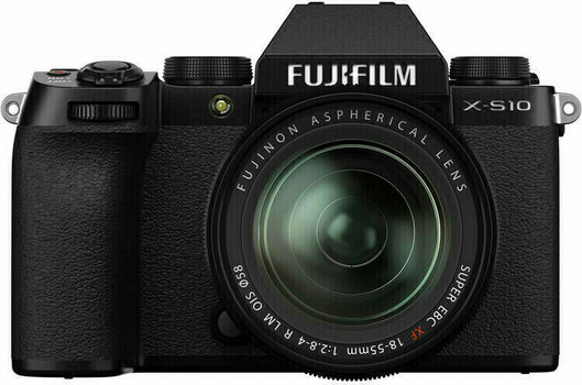 Kamera bez ogledala Fujifilm X-S10 + XF18-55mm Black - 4