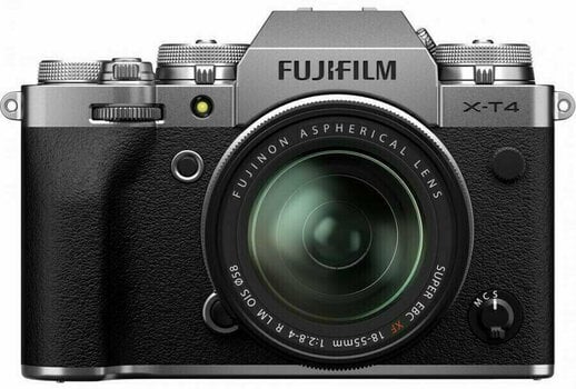 Spiegellose Kamera Fujifilm X-T4 + Fujinon XF18-55mm Silver - 2