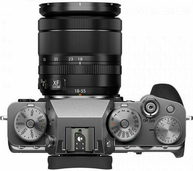 Spiegellose Kamera Fujifilm X-T4 + Fujinon XF18-55mm Silver - 5