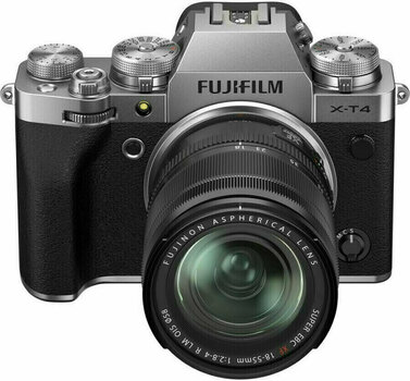 Spiegellose Kamera Fujifilm X-T4 + Fujinon XF18-55mm Silver - 8