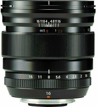 Lens for photo and video
 Fujifilm XF16mm F1,4R WR - 2