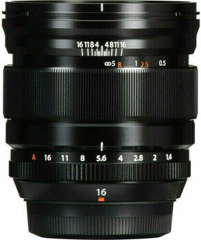 Lens for photo and video
 Fujifilm XF16mm F1,4R WR - 3