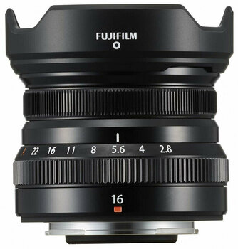 Lens for photo and video
 Fujifilm XF16mm F2,8R WR - 3