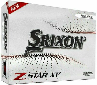 Нова топка за голф Srixon Z-Star XV 7 Golf Balls White - 2