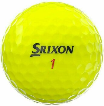 Golf žogice Srixon Z-Star XV 7 Golf Balls Yellow - 3