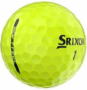 Μπάλες Γκολφ Srixon Soft Feel 2020 Golf Balls Yellow - 3