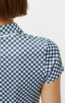 gingham polo