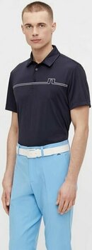 Chemise polo J.Lindeberg Clay Regular Fit JL Navy L - 3