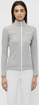 Hoodie/Sweater J.Lindeberg Flora Stone Grey Melange M - 3