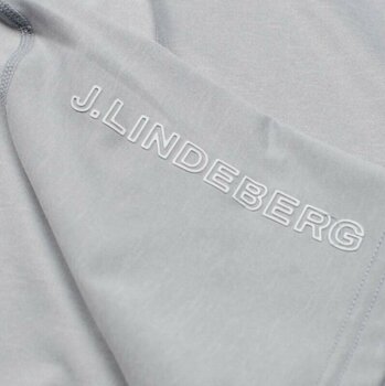 Camisa pólo J.Lindeberg Jakob Slim Fit Stone Grey Melange L - 5