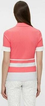 Chemise polo J.Lindeberg June Tropical Coral M - 6