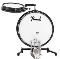 Drumkit Pearl PCTK-1810 Compact Traveller Kit Black Drumkit - 2