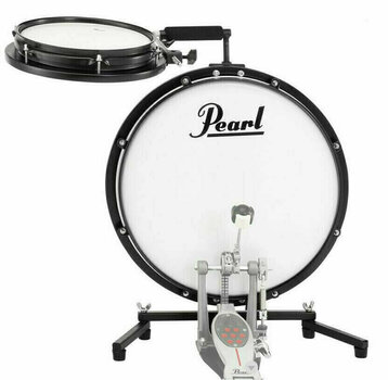 Akustická bicí souprava Pearl PCTK-1810 Compact Traveller Kit Black - 3