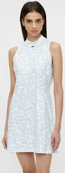 Nederdel / kjole J.Lindeberg Nena Animal Blue White L - 4